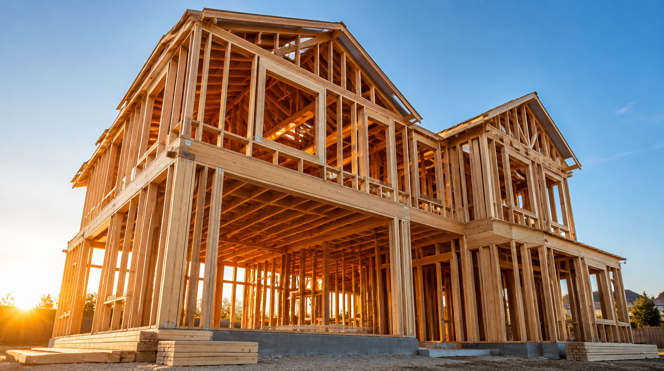 Full house framing project
